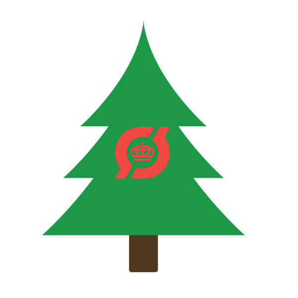 Juletræ med Ø-mærket